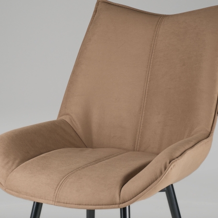 Стул для кухни Осло велюр капучино velutto 03
