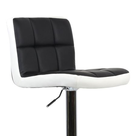 Барный стул Twofold бело-черный