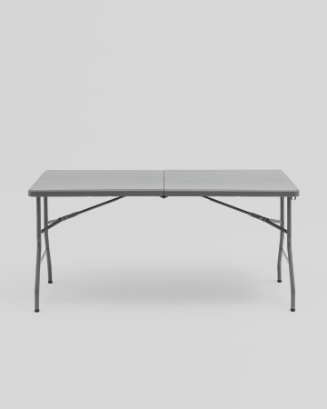 Стол-чемодан Кейт складной 152*74*74 серый