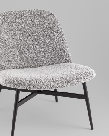 Кресло лаунж Ease серый