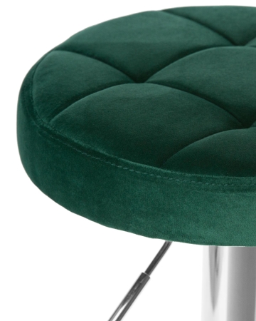 Набор 2 шт Табурет барный BRUNO, зеленый велюр (MJ9-88)