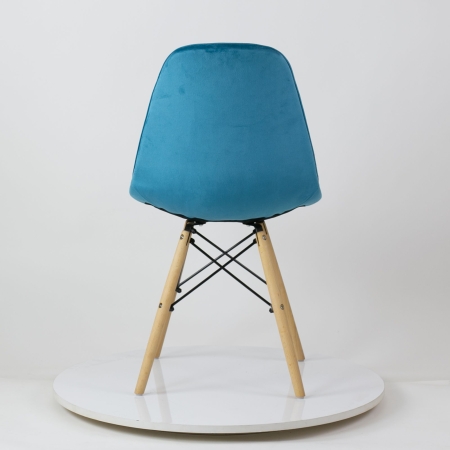 Стул Pulsante бирюзовый велюр