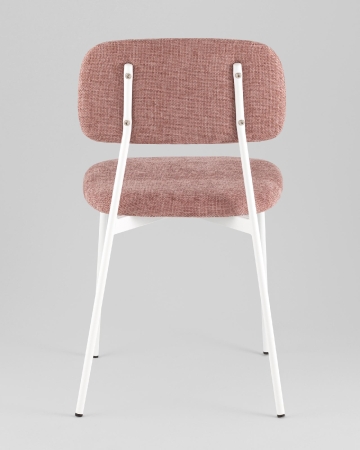 Стул Chao розовый белые ножки 2 шт.