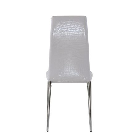 Стул S-1 белый крокодил