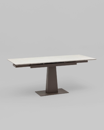 Стол Арнон 120-180/80/76 см керамика Carmen light grey