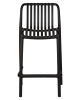 Стул полубарный CHLOE черный