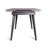 Стол раскладной Buren (140+30+30) керамика черный