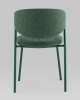 Стул Харпер ткань рогожка зеленый каркас зеленый полуглянцевый муар