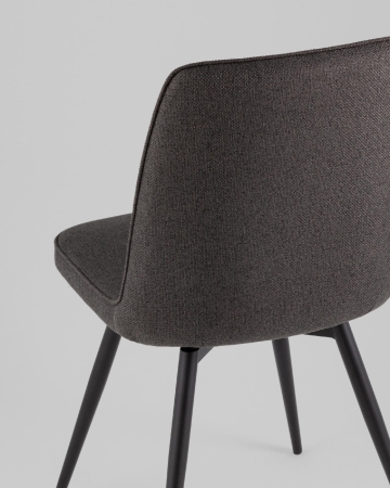 Стул Flatt вращающийся темно-серый 2 шт.