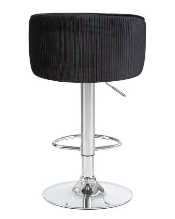 Стул барный DARCY черный велюр 1922-21