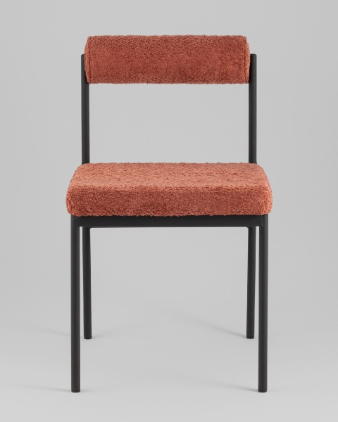 Стул обеденный Балла букле коралловый