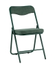 Стул складной Джонни рогожка зеленая каркас зеленый