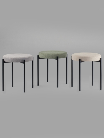 Табурет Maso букле зеленый MOSS 615