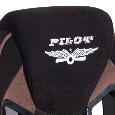 Кресло PILOT (24) черный и коричневый