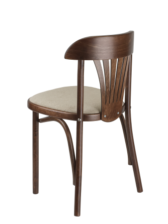 Стул Астра темный тон, букле бежевый MOSS 130