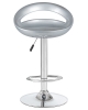 Стул барный DISCO серебряный