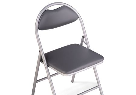 Стул Gikat серый полимер, светлый мусс