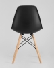 Стул Eames Style DSW черный (разборный каркас) фото в интернет-магазине Stoolmarket