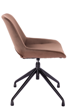 Обеденный стул Oscar ткань шоколад