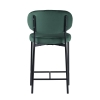 Стул полубарный MASO велюр зеленый
