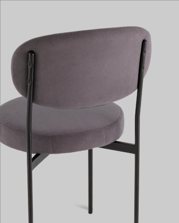 Стул Бриф DD велюр темно-серый