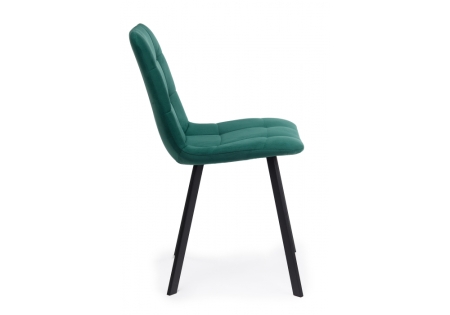 Стул на металлокаркасе Чилли зеленый, черный