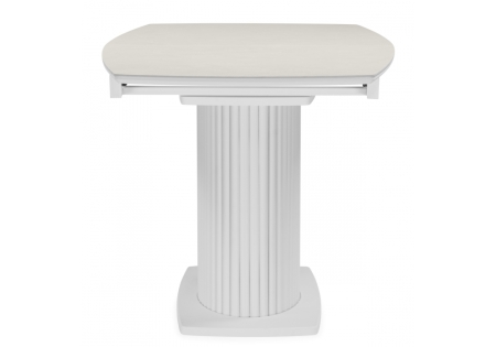 Керамический стол Фестер 160(200)х90 carmen light grey, белый