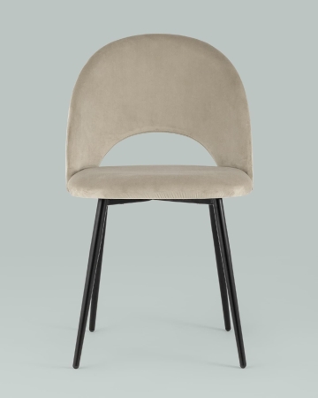 Стул Меган велюр бежевый