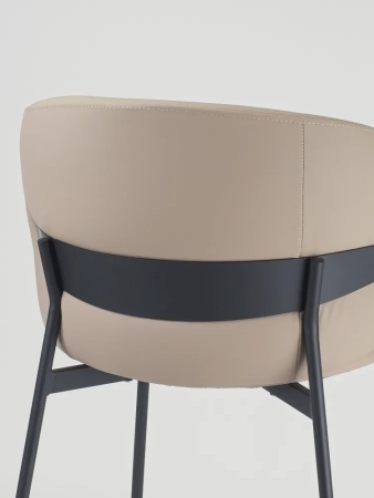 Стул для кухни SOLIS бежевый экокожа NAPPA 131, комплект 2шт
