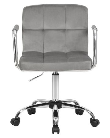 Офисное кресло для персонала TERRY серый велюр MJ9-75