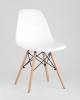 Стул Eames Style DSW белый (разборный каркас)