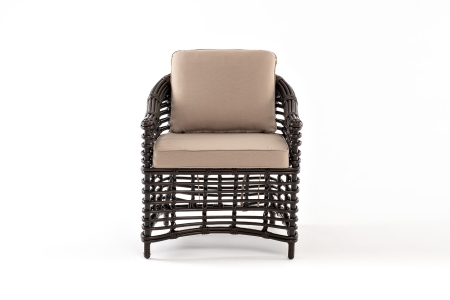 "Ницца" кресло из искусственного ротанга, бронзовый