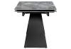 Керамический стол Хорсборо 140(200)х80х79 оробико, черный