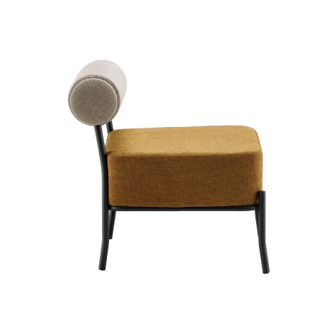 Кресло Ponpoun бежевый терракотовый