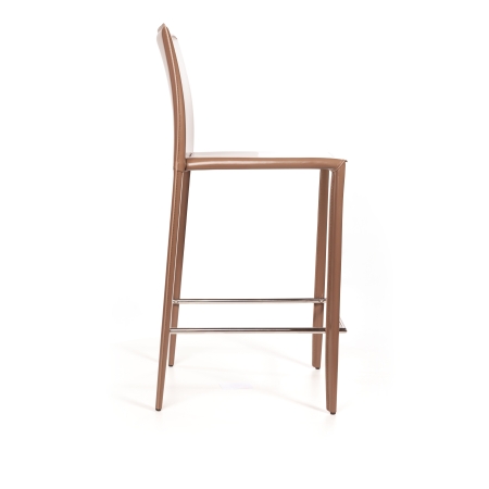 Стул полубарный Rolf кожа капучино Стул полубарный Rolf кожа капучино