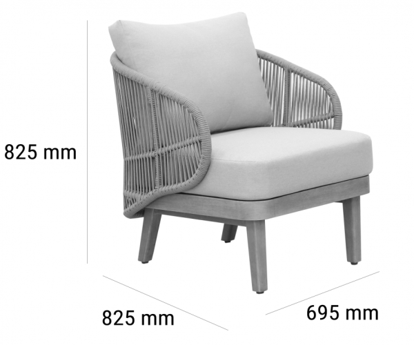 Комплект деревянной мебели Tagliamento Mali светлое дерево