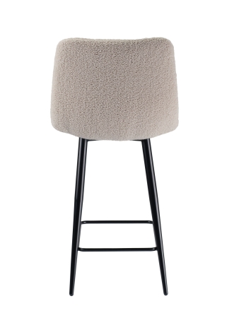 Стул полубарный Base экомех бежевый HUSH 130 60см