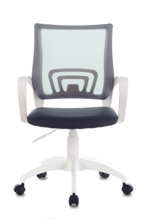 Кресло CH-W695NLT темно-серый TW-04 TW-12 сетка и ткань крестовина пластик пластик белый