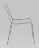 Стул Дели металл серый