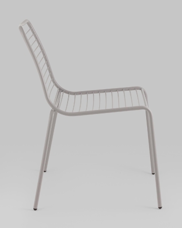 Стул Дели металл серый