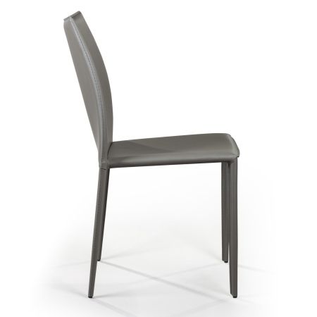 Стул Rolf кожа тауп