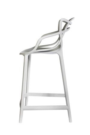 Полубарный стул Masters серый