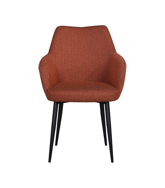 Стул обеденный Katys терракот елочка 2 шт.