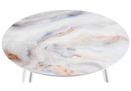 Стол Кловис кианит, белый