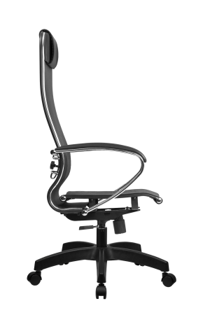 Компьютерное кресло 4 MPRU черный, крестовина, с подлокотниками