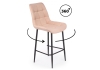 Барный стул Челси 360 бежевый (zd 210), черный np