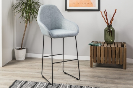 Кресло бар Kent Грей/Линк