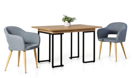 Стол раскладной обеденный Loft 120 дуб натуральный