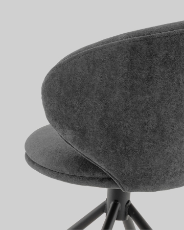 Стул Труфальд велюр темно-серый