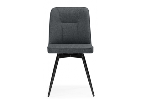 Стул на металлокаркасе Texas 3 поворотный темно-серый, черный Стул на металлокаркасе Texas 3 поворотный темно-серый, черный